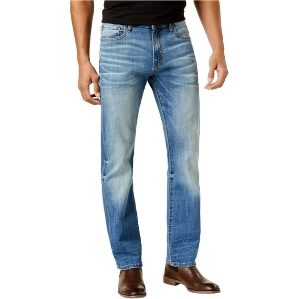 William Rast Mens Legacy Relaxed Fit Straight Leg Jean 